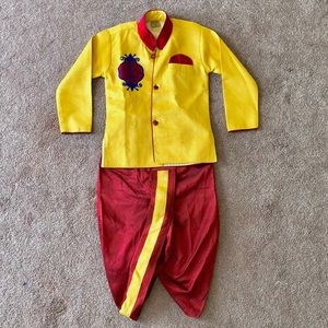 Indian boy outfit! Size 3 (for 3 years old)